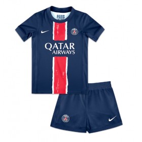 Fotbalové Dres Paris Saint-Germain Dětské Domácí 2024-25 Krátký Rukáv (+ trenýrky)